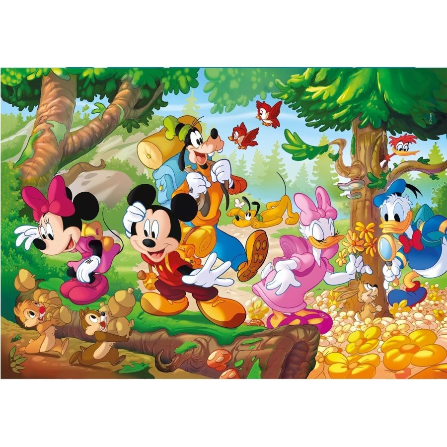 Clementoni Supercolor dėlionė 3in1 “Mickey & Friends” 3×48 pcs