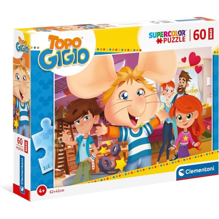 Clementoni Supercolor dėlionė “Mouse Gigio” 60 pcs