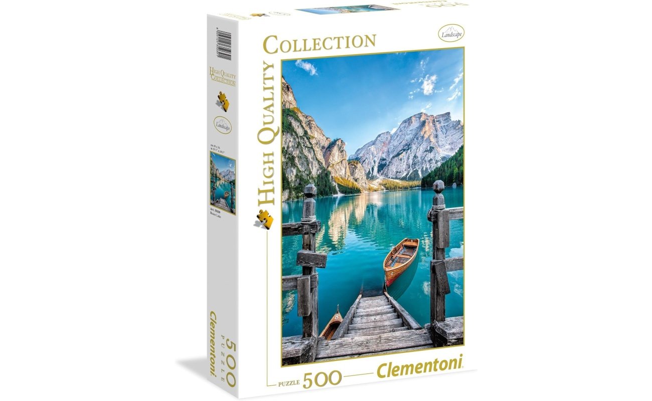 Clementoni dėlionė “Braies Lake” 500pcs
