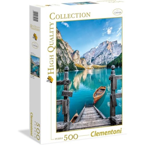 Clementoni dėlionė “Braies Lake” 500pcs