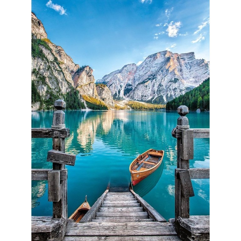 Clementoni dėlionė “Braies Lake” 500pcs