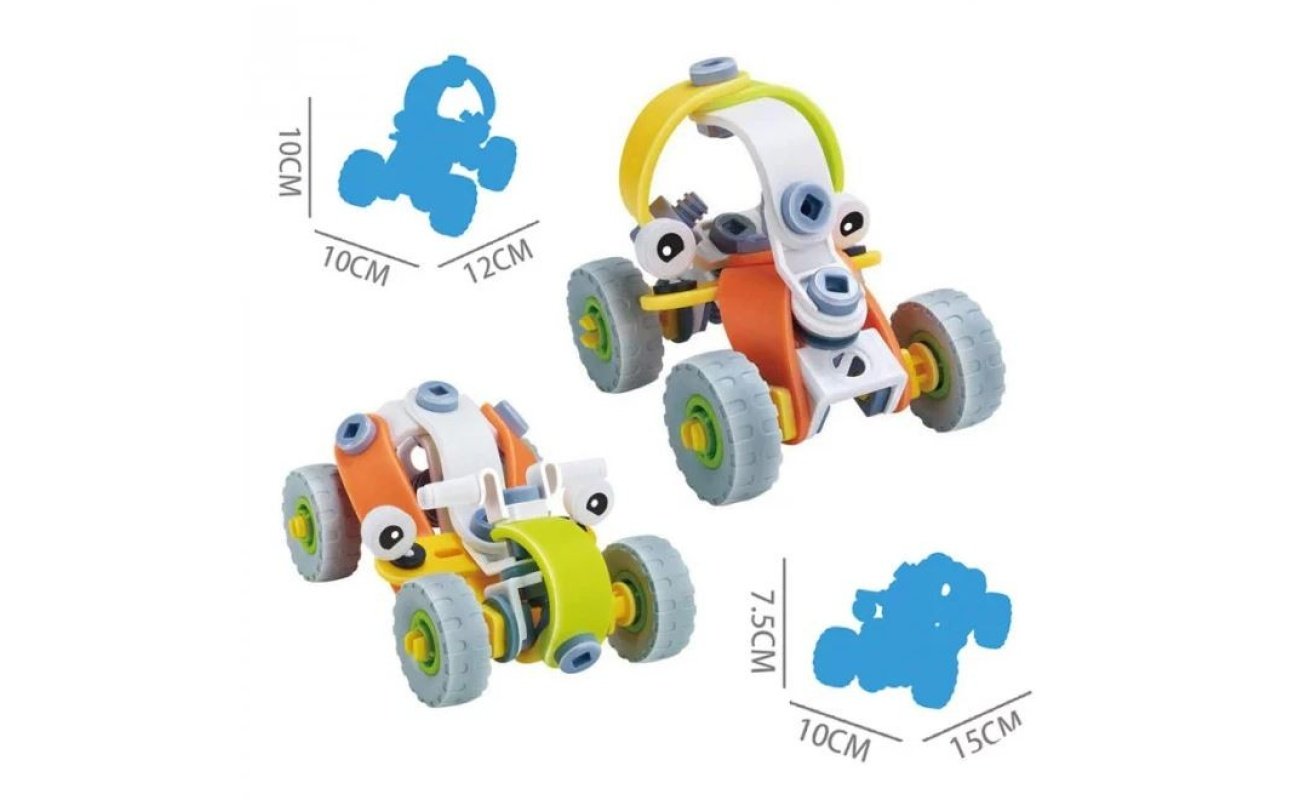 Konstruktorius CREATOR 2IN1 (62PCS)