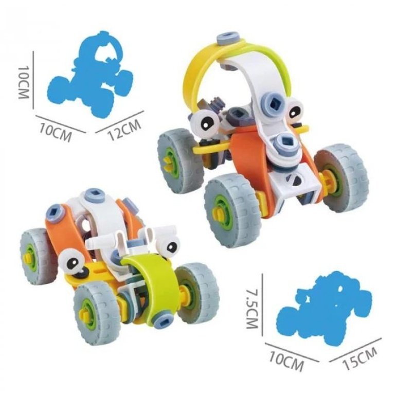 Konstruktorius CREATOR 2IN1 (62PCS)