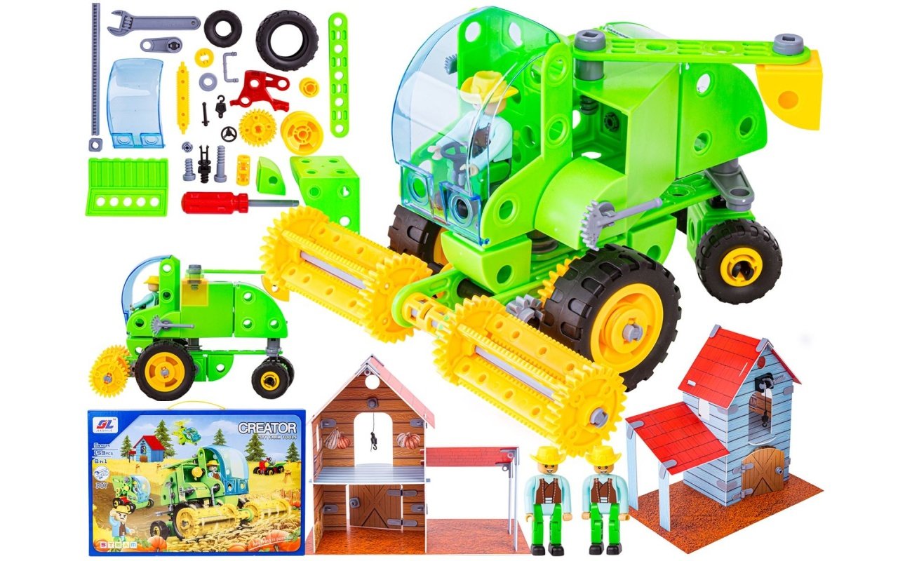 Konstruktorius CREATOR 8IN1 (153PCS)