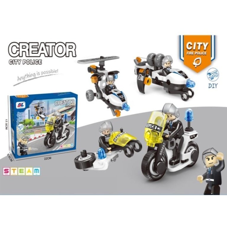 Konstruktorius CREATOR 4IN1 (43PCS)