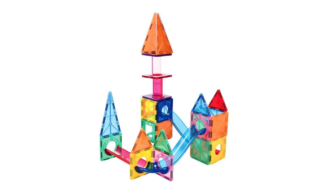 Magnetinis konstruktorius MAG-BUILD 49pcs (šviečiantis)