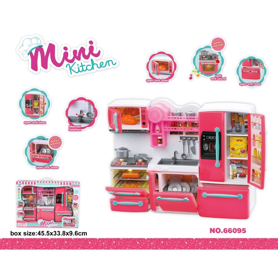 Žaislinė virtuvėlė su priedais “Mini Kitchen”