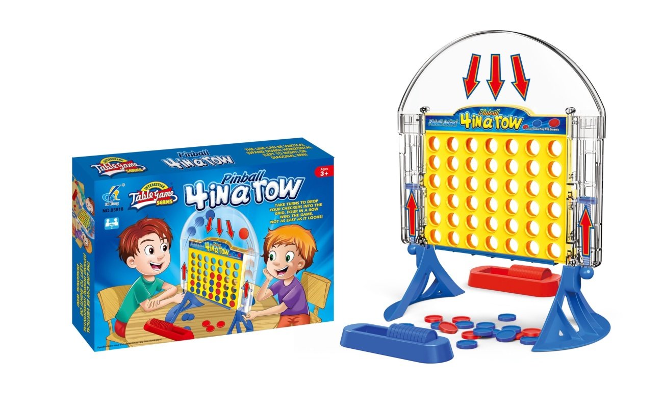 Stalo žaidimas – Connect 4 (sujunk 4)
