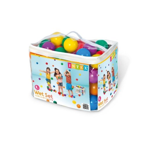 Intex minkšti baseino kamuoliukai Fun Balls 100vnt. (8cm)