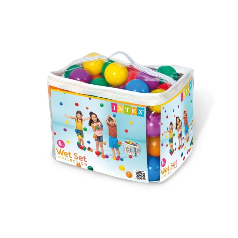 Intex minkšti baseino kamuoliukai Fun Balls 100vnt. (8cm)