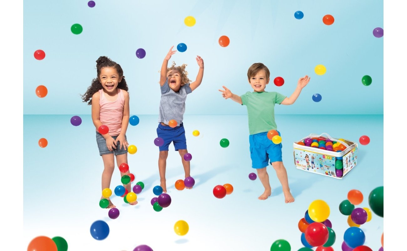 Intex minkšti baseino kamuoliukai Fun Balls 100vnt. (6,5cm)