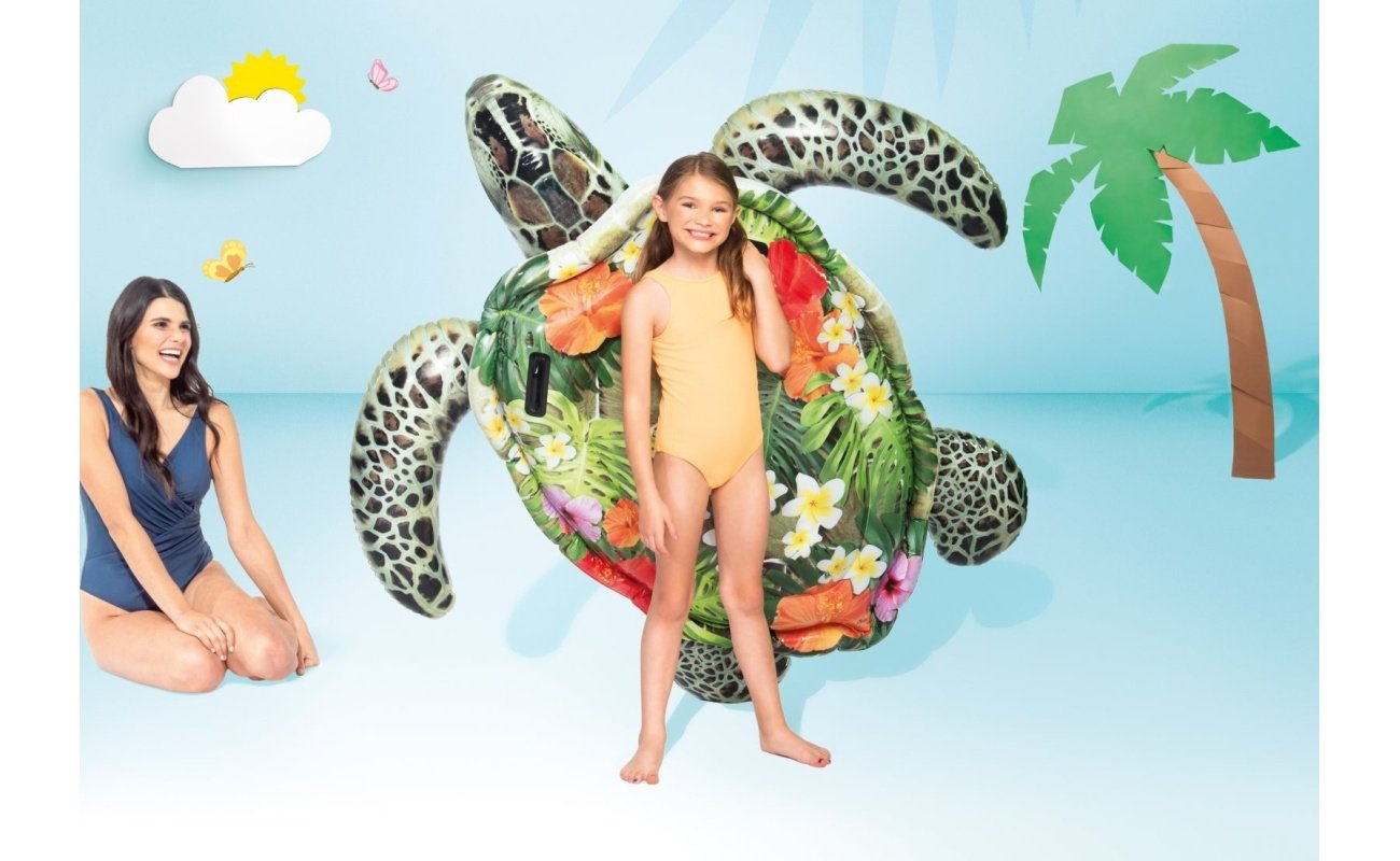 Pripučiamas plaustas INTEX Sea Turtle 191x170cm