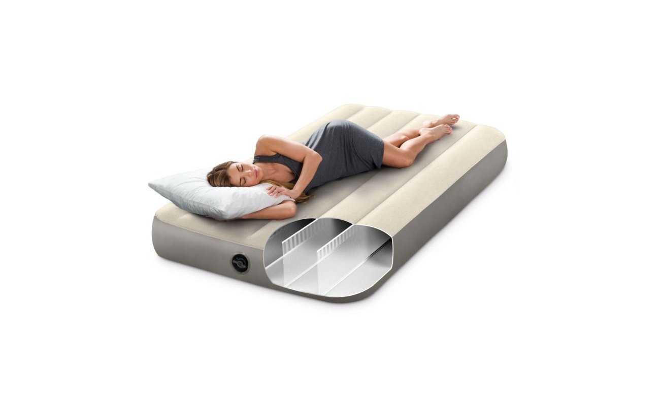 Pripučiamas čiužinys INTEX Twin Dura-Beam, Single-High Aiirbed 99x191x25cm