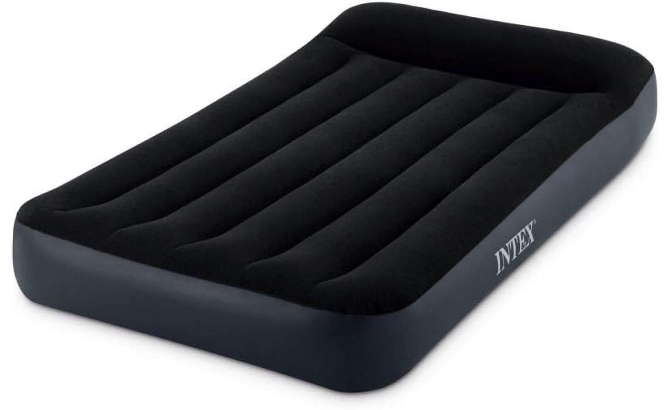 Pripučiamas čiužinys INTEX Twin Dura-Beam Pillow Rest, Airbed 99x191x25cm