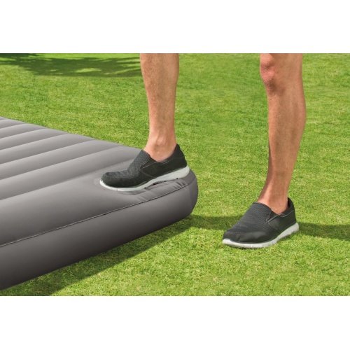 Pripučiamas čiužinys INTEX Queen Dura-Beam, Downy Airbed su integruota pompa 152x203x25cm
