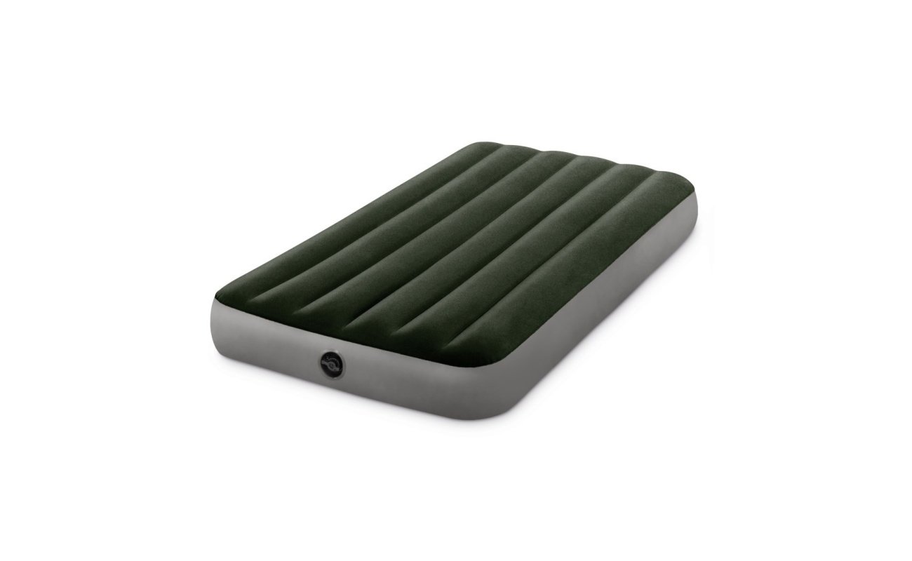 Pripučiamas čiužinys INTEX Twin Dura-Beam, Prestige Airbed su elektrine pompa, 99x191x25cm