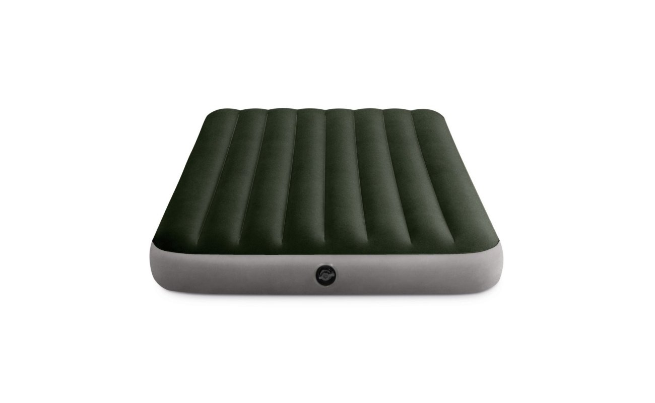 Pripučiamas čiužinys INTEX Queen Dura-Beam, Prestige Airbed su elektrine pompa, 152x203x25cm