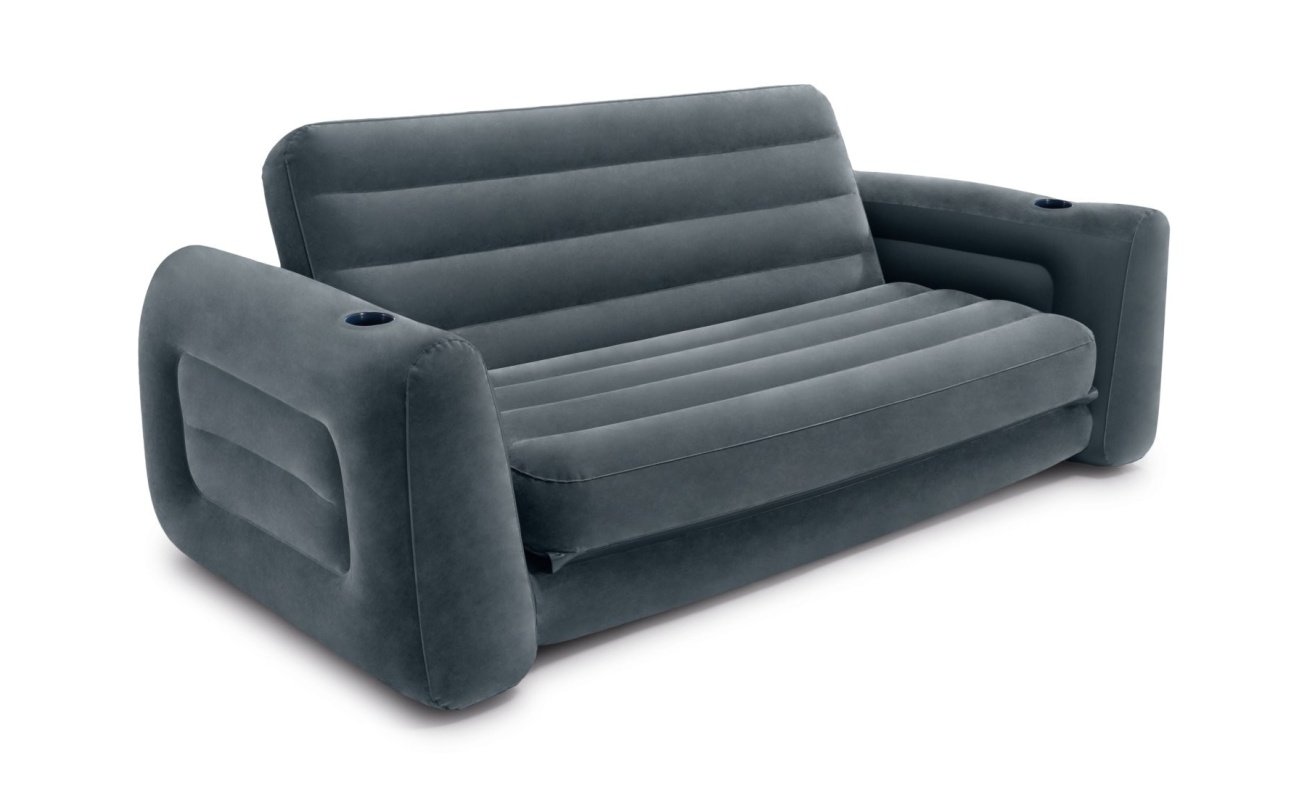 Pripučiama sofa-lova INTEX 2in1, 224x203x66cm