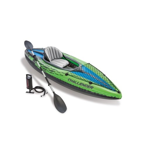 Pripučiama Baidarė (vienvietė) INTEX  Challenger K1, Kayak 274x76x33cm