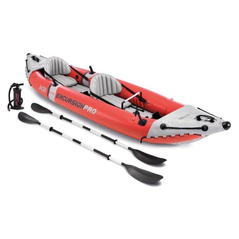 Pripučiama Baidarė (dvivietė) INTEX  Excursion Pro K2, Kayak 384x94x46cm