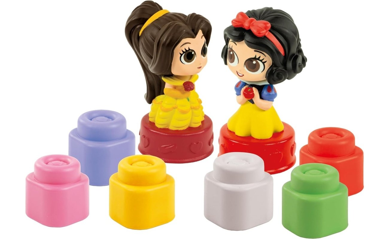 Clementoni kaladėlės Soft Clemmy su Knygute “Disney Princess”
