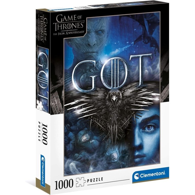 Clementoni dėlionė “GAME OF THRONES” 1000pcs