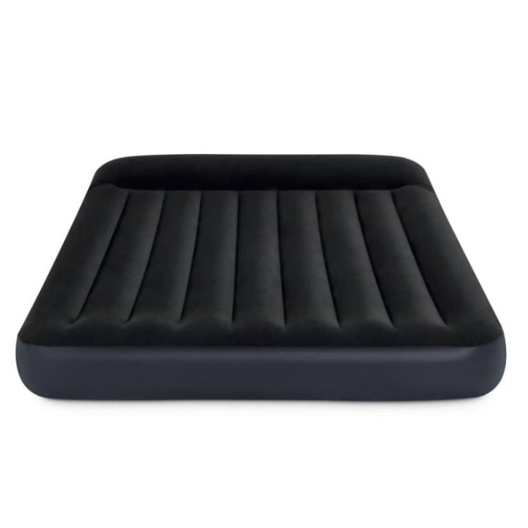 Pripučiamas čiužinys INTEX Queen Dura-Beam Pillow Rest, Airbed 152x203x25cm