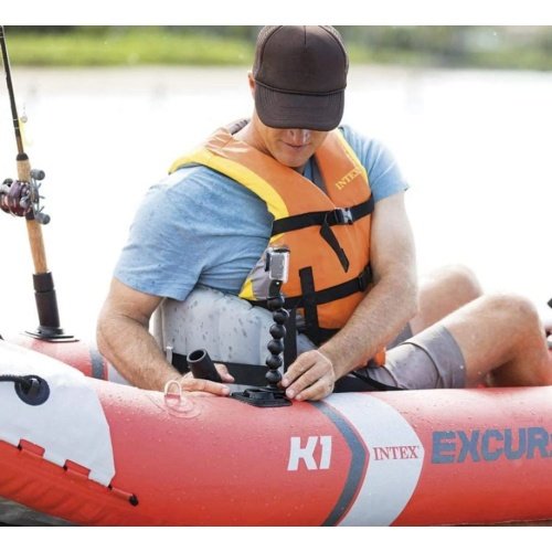 Pripučiama Baidarė (vienvietė) INTEX Excurcion Pro K1, Kayak 305x91x46cm