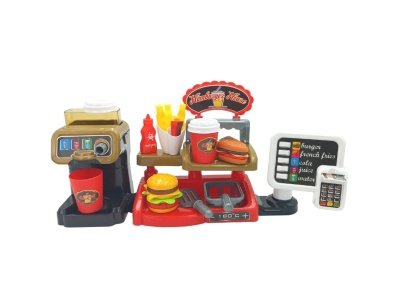 Greitojo maisto restorano rinkinys „Hamburger House”