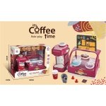 Žaislinis kavos aparatas (kavinė) su priedais
