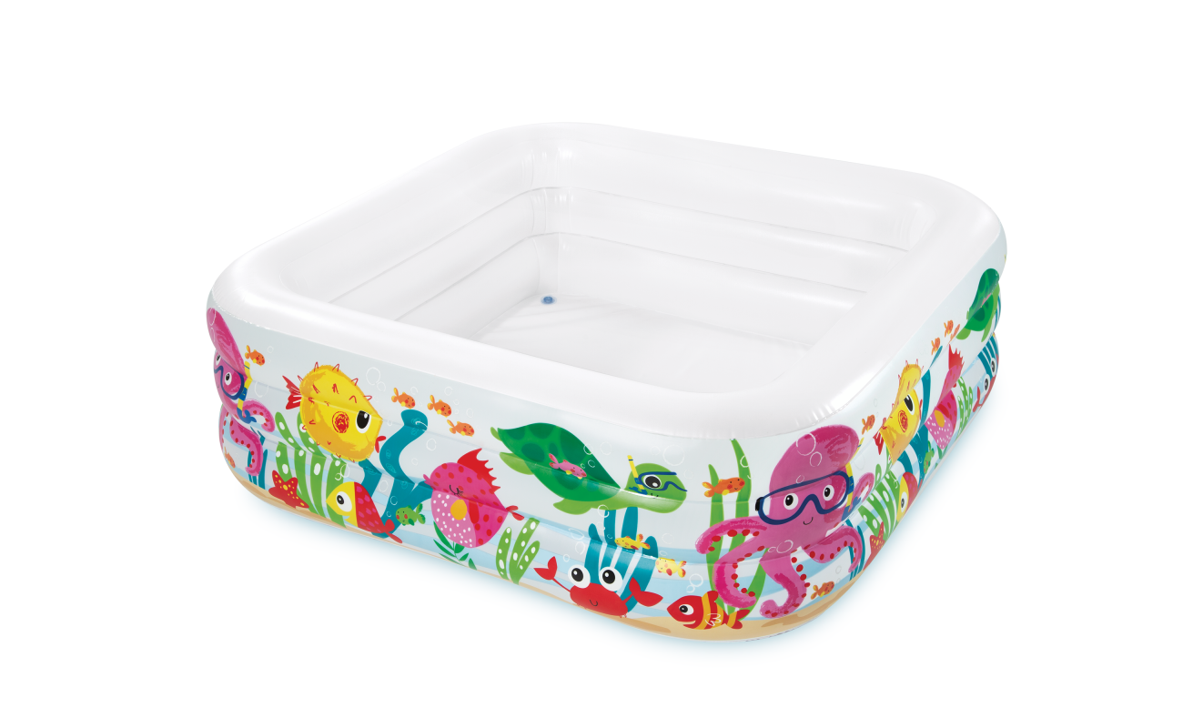 Baseinas pripučiamas INTEX Sea Aquarium Pool 159x159x50cm