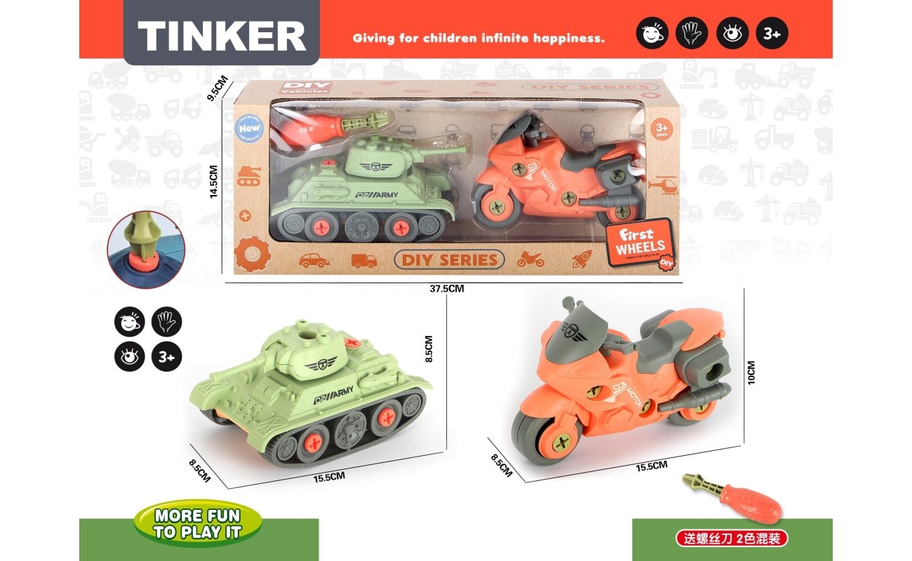 DIY Konstravimo Rinkinys „Tinker”