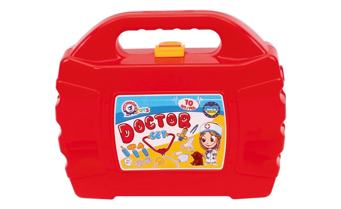 Technok žaislinis daktaro rinkinys – lagaminas