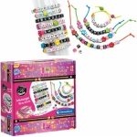 Clementoni Crazy Chic Message Bracelets – apyrankių kūrimo rinkinys