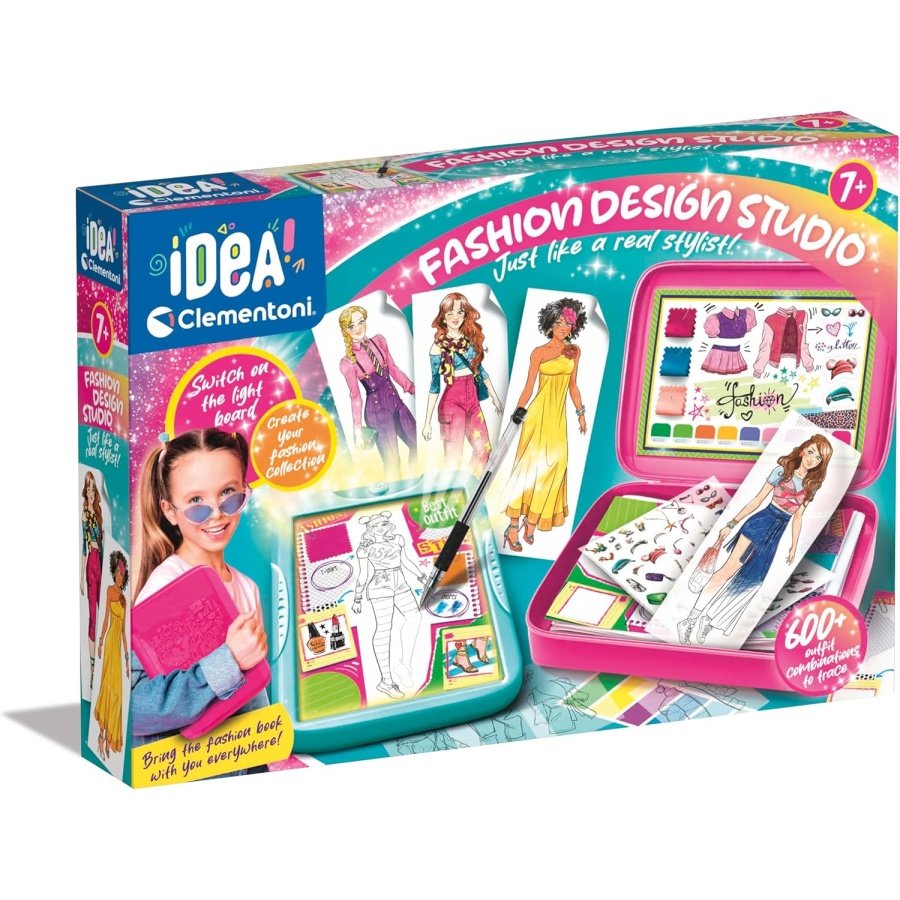 Clementoni Fashion Design Studio – kūrybos ir piešimo rinkinys - Image 1