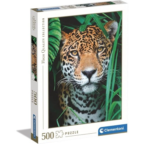 Clementoni dėlionė „Jaguar in the Jungle“ 500 detalių