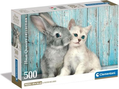 Clementoni puzle "Kaķēni un ziepes" 500gab (Kopija) (Kopija) (Kopija) (Kopija) (Kopija)
