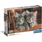 Clementoni Kaķēni Puzle 500 gabaliņi