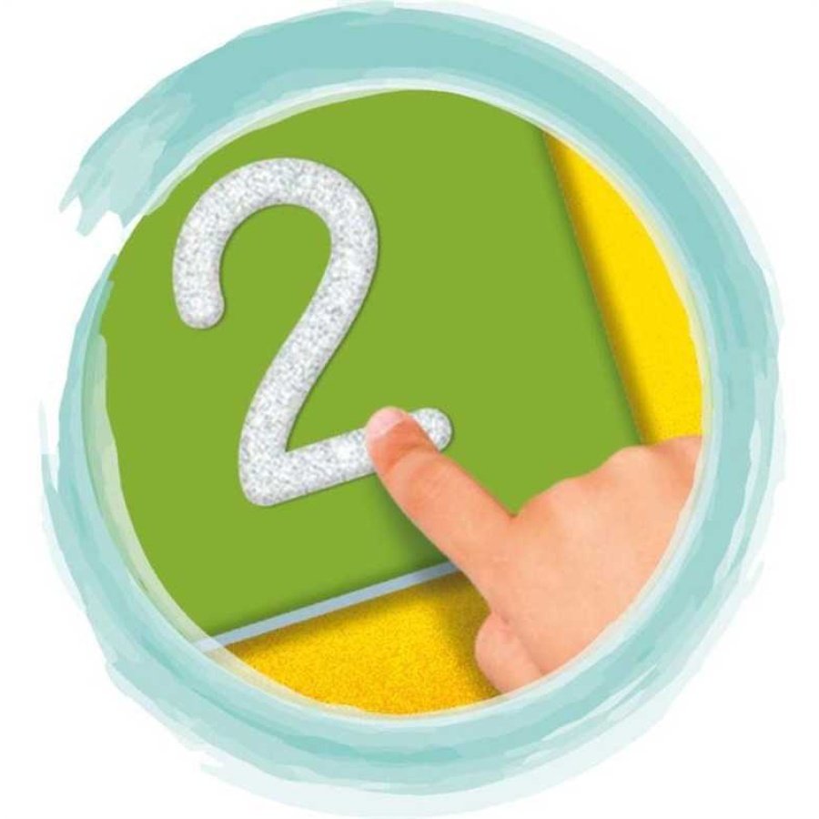 Clementoni Montessori "Tactile Numbers" edukacinis rinkinys - Image 4