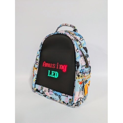 LED mugursoma T5 - viedā mugursoma ar LED displeju