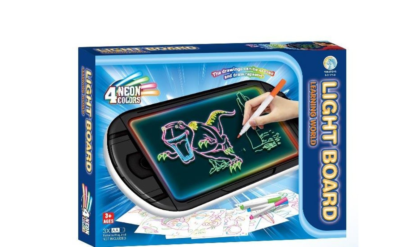 Šviečianti piešimo lenta – pakuotės nuotrauka