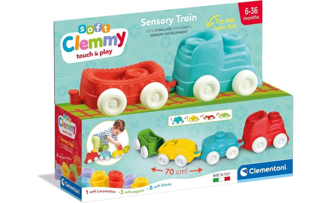 17961 clementoni sensorinis traukinys 1