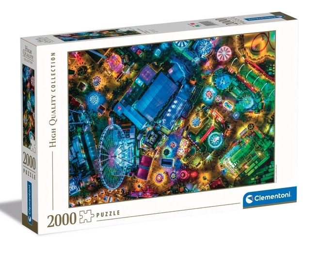 32084 delione 2000 detaliu 1 Clementoni Ziemas brīnumu zeme Londonā 2000 gab. - Image 1