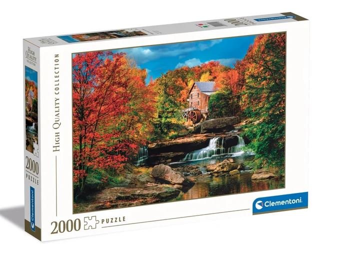 32574 delione 2000 detaliu 1 Clementoni Glade Creek dzirnavas 2000 gab. - Image 1