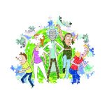 Clementoni Rick and Morty dėlionė, 1000 detalių