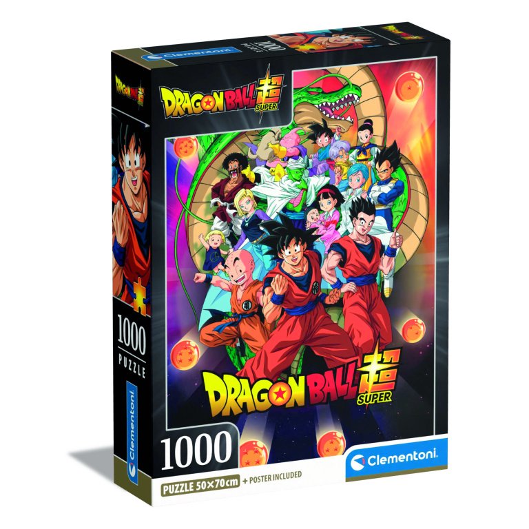 Clementoni Dragon Ball Super dėlionė, 1000 detalių