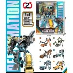 Transformuojamas robotas 6in1 “Heavy Mech”