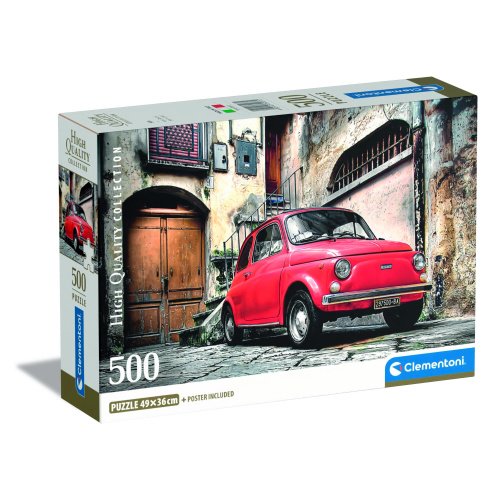 Clementoni Fiat 500 puzle, 500 gabaliņi