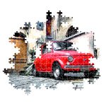 Clementoni Fiat 500 dėlionė, 500 detalių