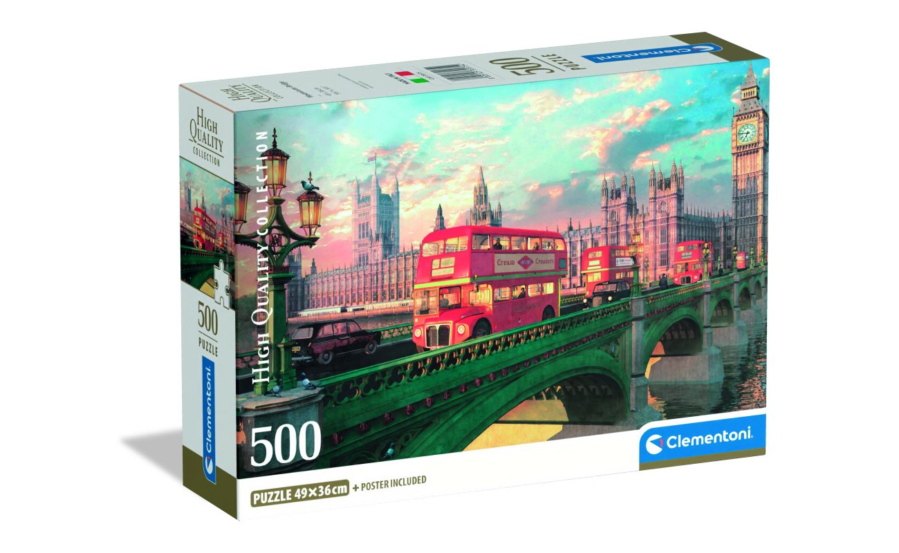 Clementoni Westminster Bridge dėlionė, 500 detalių